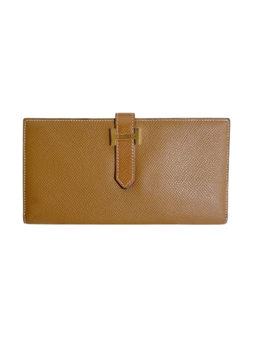 Hermes Wallet Bearn Soufflet Brown